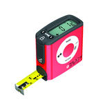 eTape Digital 16 ft. L x 3 in. W Tape Measure 1 pk Red