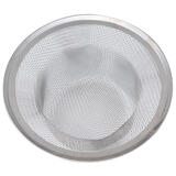 Whedon Drain protector 4-1/2 in. Dia. Chrome Mesh Strainer