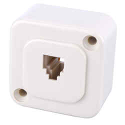 Monster Cable 1-Jack Phone Jack Surface-Mount