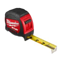 Milwaukee STUD 25 ft. L x 2.24 in. W Closed Case Tape Measure Red SAE 1 pk