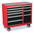 Craftsman 41 in. 10 drawer Metal Rolling Tool Cabinet 18 in. D x 39-1/2 in. H Red/Black