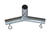AHC 1 in. Round x 1 in. Dia. x 9-13/16 in. L Galvanized Carbon Steel Connector