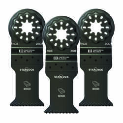 Imperial Blades Starlock 1-3/8 in. Dia. High Carbon Steel Oscillating Saw Blade 3 pk