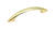 Amerock Allison Allison Cabinet Pull 3 in. Polished Brass 1 pk
