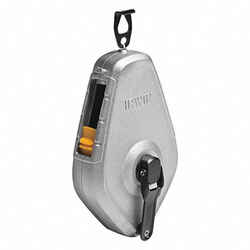 Irwin 2 oz. Yellow Fast Retrieve Chalk Line Reel 100 ft.