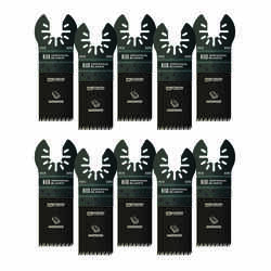Imperial Blades OneFit 1-1/4 in. Dia. High Carbon Steel Precise Cut Oscillating Saw Blade 10 pk
