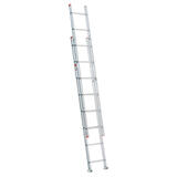 Werner 16 ft. H X 15.75 in. W Aluminum Extension Ladder Type III 200 lb