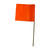 C.H. Hanson Orange Marking Flags Plastic 10 15 in.