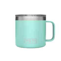 YETI Rambler 14 oz Seafoam BPA Free Insulated Mug