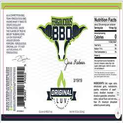 Fergolicious Luv Kansas City BBQ Rub 12.5 oz