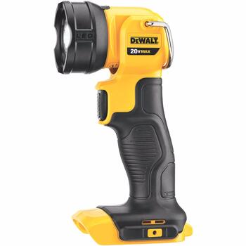 DeWalt Max Lithium Ion 110 lm Black/Yellow LED Work Light Flashlight