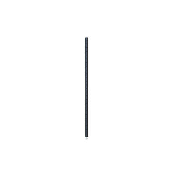 InterMetro 74.5 in. H x 1 in. W x 1 in. D Shelf Post 300 Pounds Steel