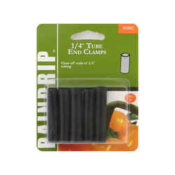 Raindrip Plastic Drip Irrigation Tubing End Clamp 10