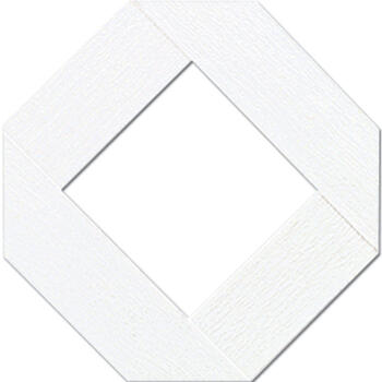 Master Mark Traditional Lattice Panel 4 ft. x 8 ft. Plastic White