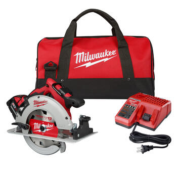 Milwaukee M18 7-1/4 in. 18 volt Cordless Brushless Handheld Circular Saw Kit 5000 rpm