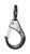 Baron 9/16 in. Dia. x 3-3/4 in. L Polished Steel Snap Hook 190 lb.