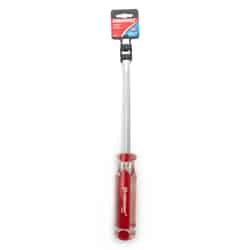 Crescent 8 in. Slotted 3/8 in. Screwdriver Metal Red 1 pc.