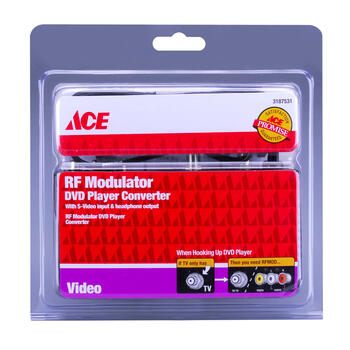 Ace DVD Player Converter RF Modulator 1 pk