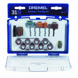 Dremel 7 in x 7 in. L Sanding and Grinding Kit Aluminum 31 pk