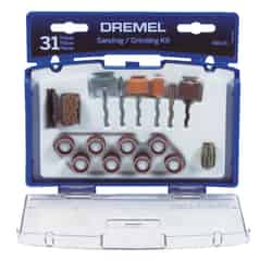 Dremel 7 in x 7 in. L Sanding and Grinding Kit Aluminum 31 pk
