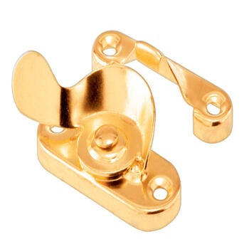 Prime-Line Brass-Plated Steel Sash Lock 1 pk