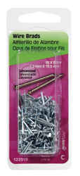 HILLMAN 18 Ga. x 5/8 in. L Galvanized Steel Brad Nails 1.75 oz.