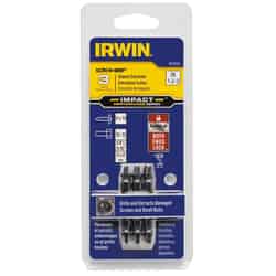 Irwin Impact SCREW-GRIP .15 in. M2 High Speed Steel Double-Ended Screw Extractor 2 in. 3 pc.
