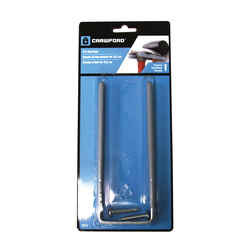 Crawford Vinyl Coated Gray Steel Small Light Duty Storage Hook 5 lb. 1 pk 6 in. L