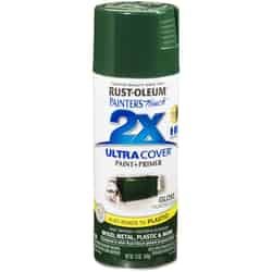 Rust-Oleum Painter's Touch Ultra Cover Gloss Spray Paint 12 oz. Hunter Green
