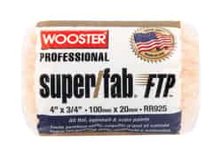 Wooster Super/Fab FTP Synthetic Blend 4 in. W X 3/4 in. S Trim Paint Roller Cover 1 pk