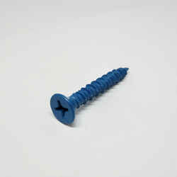 Ace 1/4 in. x 1-3/4 in. L Phillips Flat Head Ceramic Steel Masonry Screws 18 pk