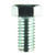 HILLMAN 3/8 in. Dia. x 3/4 in. L Zinc Plated Steel Hex Bolt 100 box