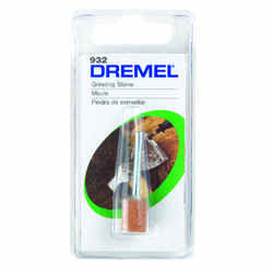 Dremel 3/8 in x 1.5 in. L x 1/8 in. Dia. Aluminum Grinding Stone 1 pk