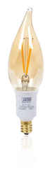 Feit Electric Vintage Style CA10 E12 (Candelabra) LED Bulb Warm White 40 Watt Equivalence 1 pk