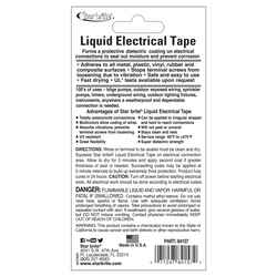 Star Brite 4 in. W x 7 in. L White Liquid Electrical Tape
