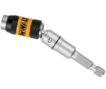 DeWalt Pivot Holder 3-1/2 in. L Heat-Treated Steel 1/4 in. Screwdriver Bit Holder 1 pc.