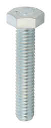 Hillman M6-1.00 mm Dia. x 30 mm L Heat Treated Steel Hex Head Cap Screw 50 pk