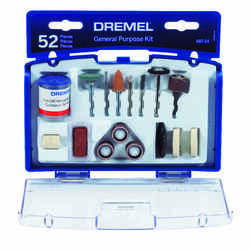 Dremel 7 in x 7 in. L Moto Tool Kit Plastic 50 pk