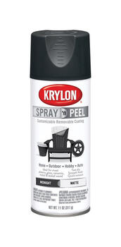 Krylon Spray n' Peel Matte Midnight Spray Paint 11 oz.