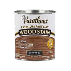 Varathane Semi-Transparent Gunstock Oil-Based Urethane Modified Alkyd Wood Stain 1 qt