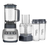 Cuisinart Velocity Gray 56 oz. 3 speed Plastic Blender and Food Processor