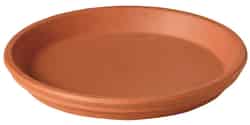 Deroma 1 in. H x 6.75 in. W Terracotta Clay Traditional Plant Saucer