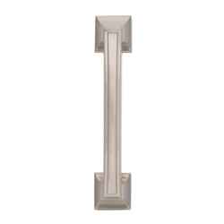 Amerock Mulholland Pull Cup Flush Pull Satin Nickel 1 pk