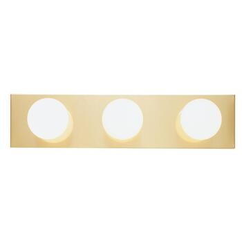 Westinghouse Polished Brass Brass 3 Wall Mount Bathroom Bar Fixture