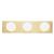 Westinghouse Polished Brass Brass 3 Wall Mount Bathroom Bar Fixture