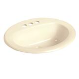 Mansfield MS Oval 20.5 in. Lavatory Sink Bone