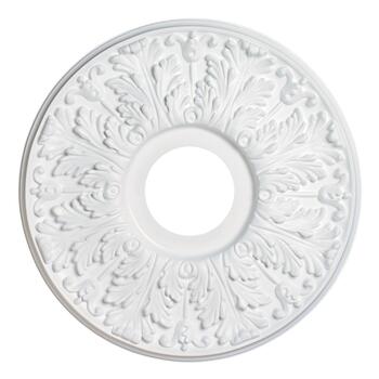 Westinghouse 15-1/2 in. Dia. White Ceiling Medallion