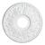 Westinghouse 15-1/2 in. Dia. White Ceiling Medallion