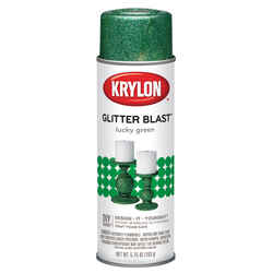 Krylon Lucky Green Glitter Blast Spray Paint 5.75 oz