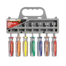 Ace Multi Size Metric Nut Driver Set 7 pc. 7 in. L
